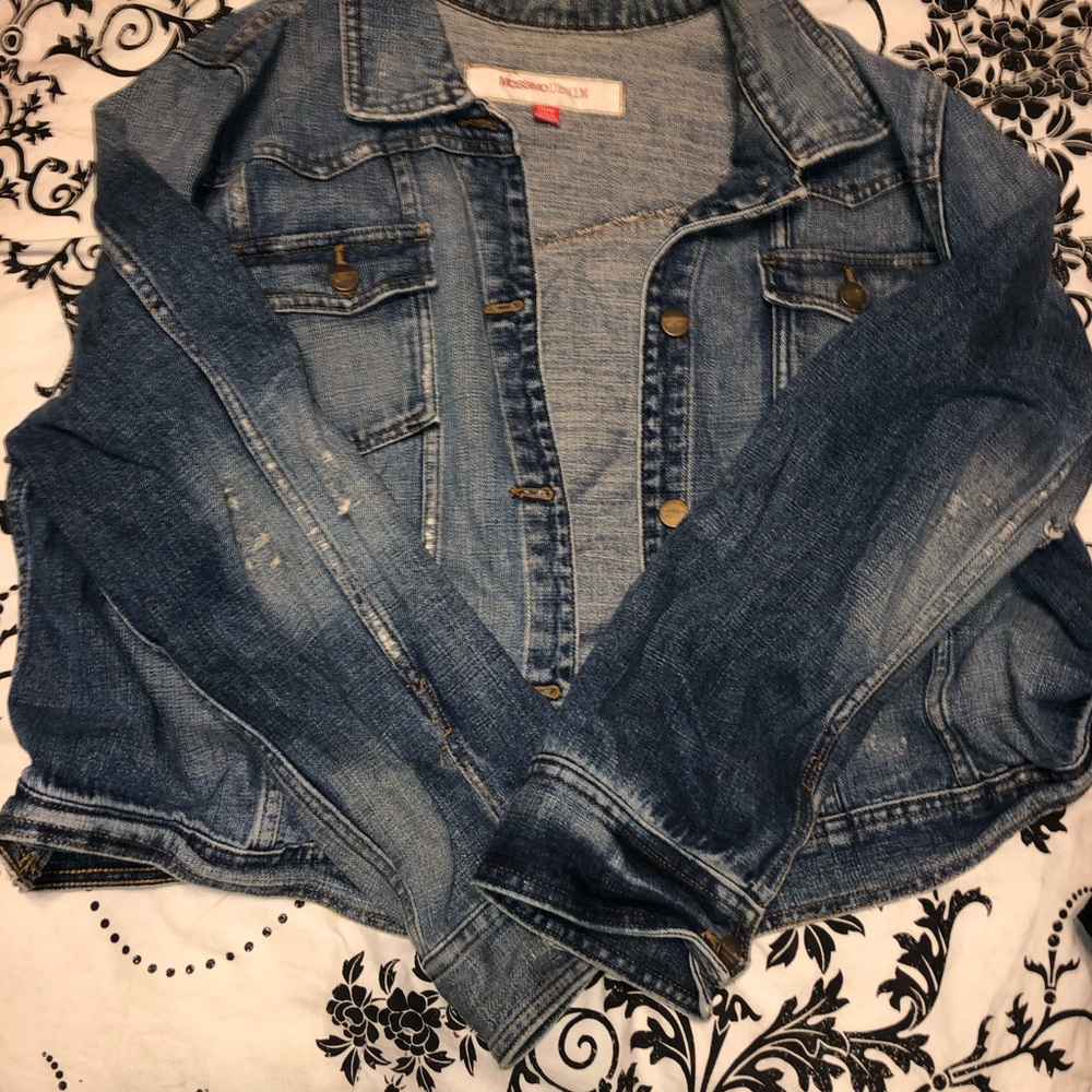 Mossimo by Target distressed jean jacket